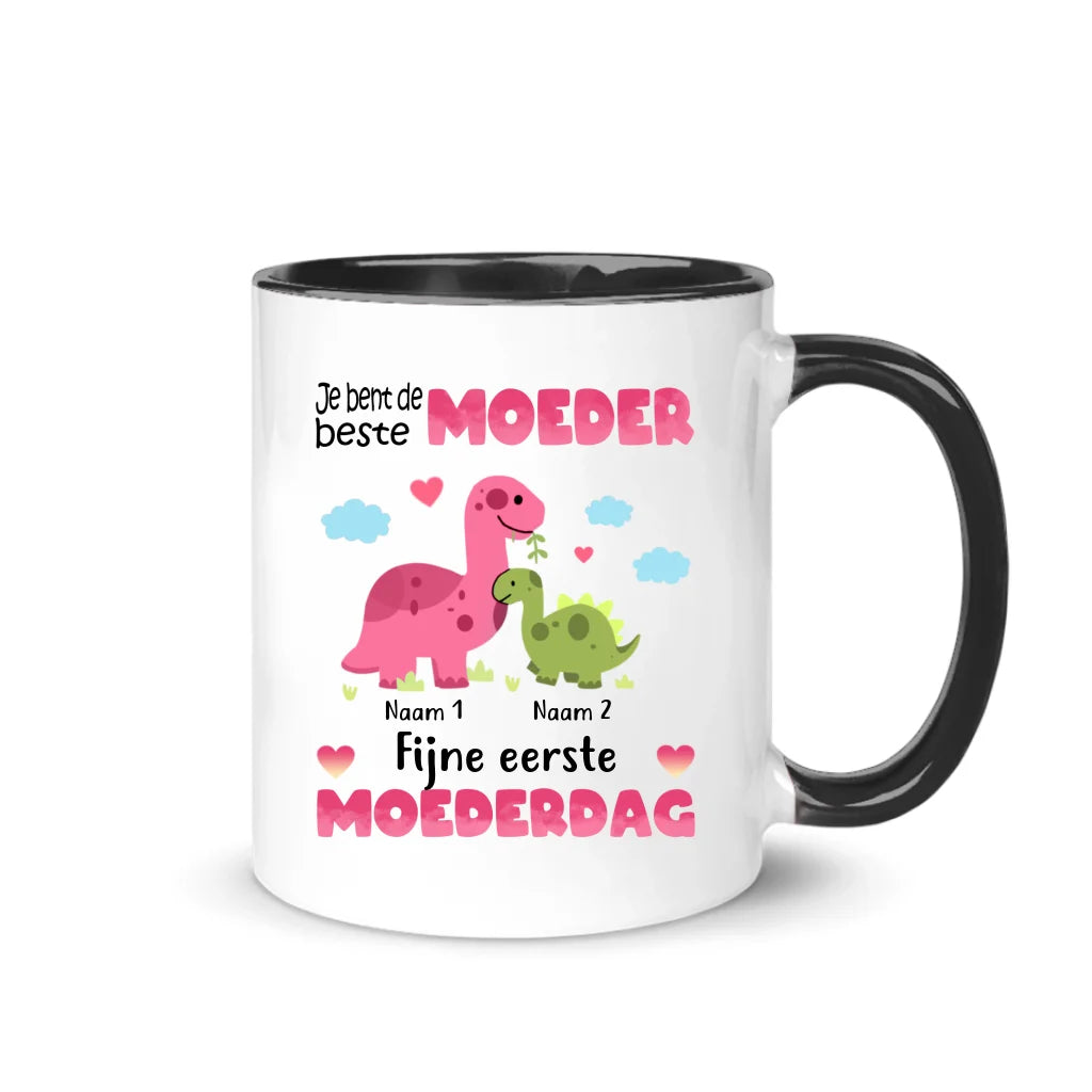 Je bent de beste Moeder Fijne eerste Moederdag | Gepersonaliseerd mok voor Mama