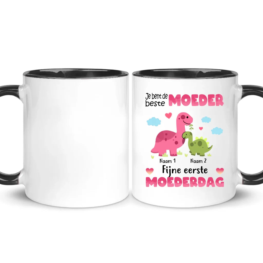Je bent de beste Moeder Fijne eerste Moederdag | Gepersonaliseerd mok voor Mama