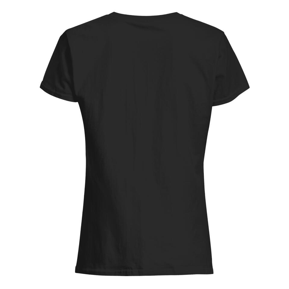 Gepersonaliseerd t shirt voor Mama | Gepersonaliseerd cadeau voor moeder| Je Kunt Me Niet Bang Maken Ik Heb