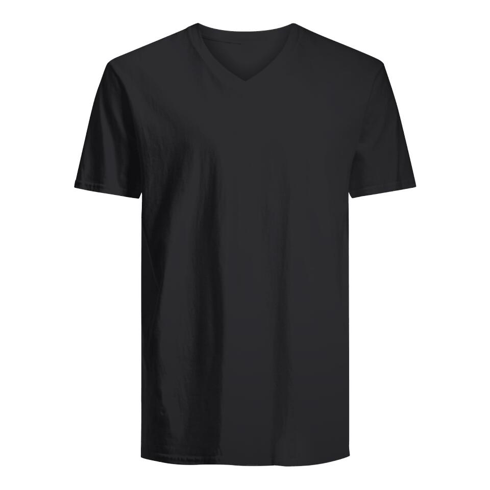 Het voetbalteam van Papa T-shirt | Gepersonaliseerd T-shirt voor Papa