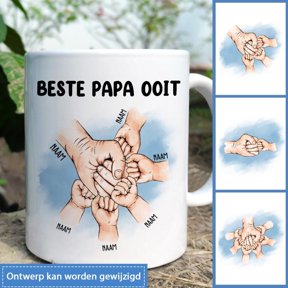 Beste Papa Ooit | Gepersonaliseerd mok voor Papa