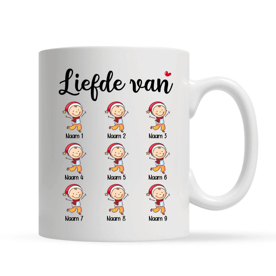 Gepersonaliseerd mok voor Opa Oma| Gepersonaliseerd cadeau voor Oma Opa| Alleen 
de beste vaders/moeders worden gepromoveerd tot opa/oma kerst