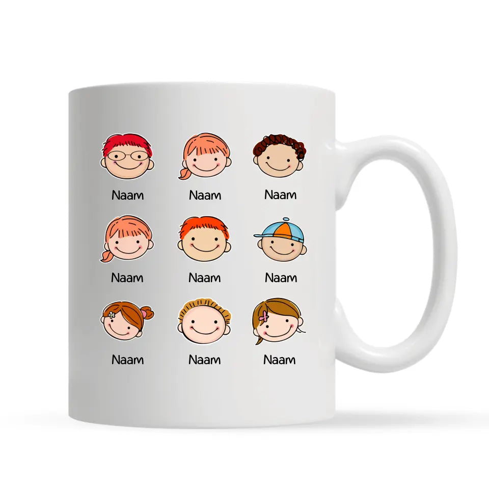 Opa/Papa Wij hebben geprobeerd het beste cadeau voor jou te vinden Maar je hebt ons al | Gepersonaliseerd mok voor Opa & Papa