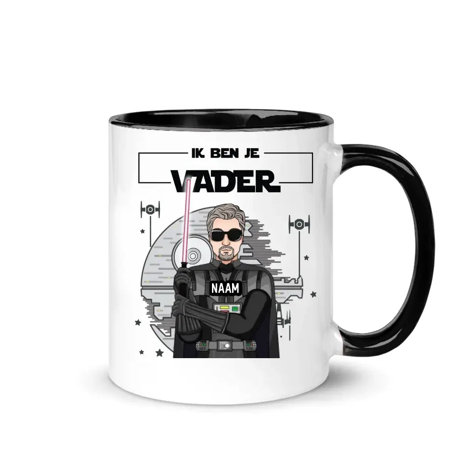 Gepersonaliseerd mok voor papa | Gepersonaliseerd cadeau voor vader | Ik ben je vader we leefden in je ballen