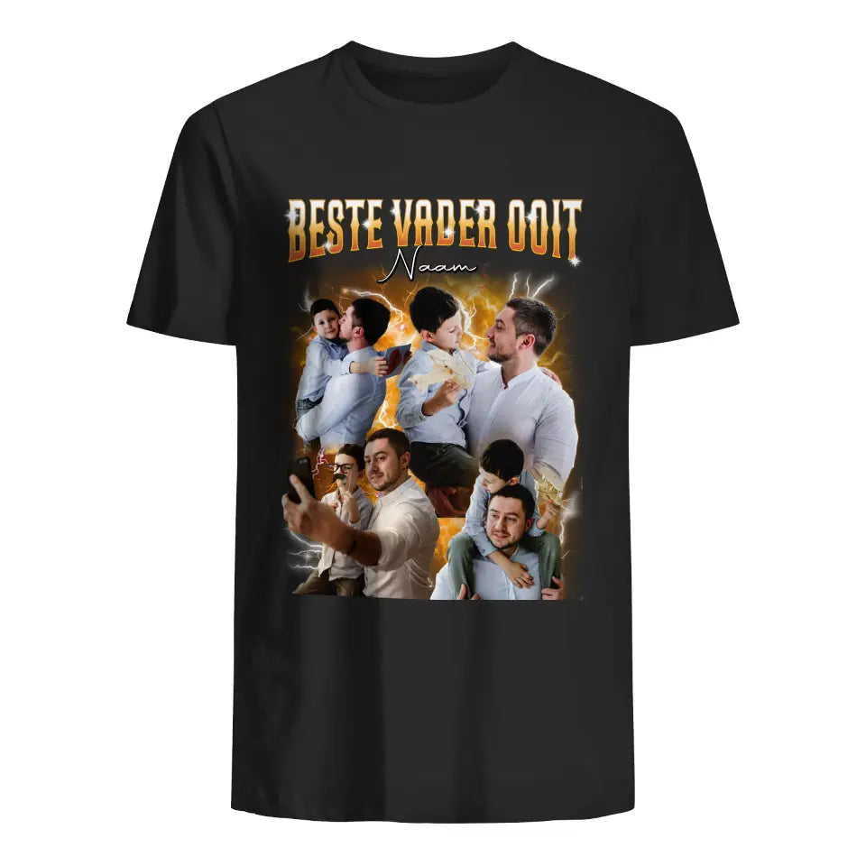 Gepersonaliseerd t-shirt voor papa | Beste vader ooit
