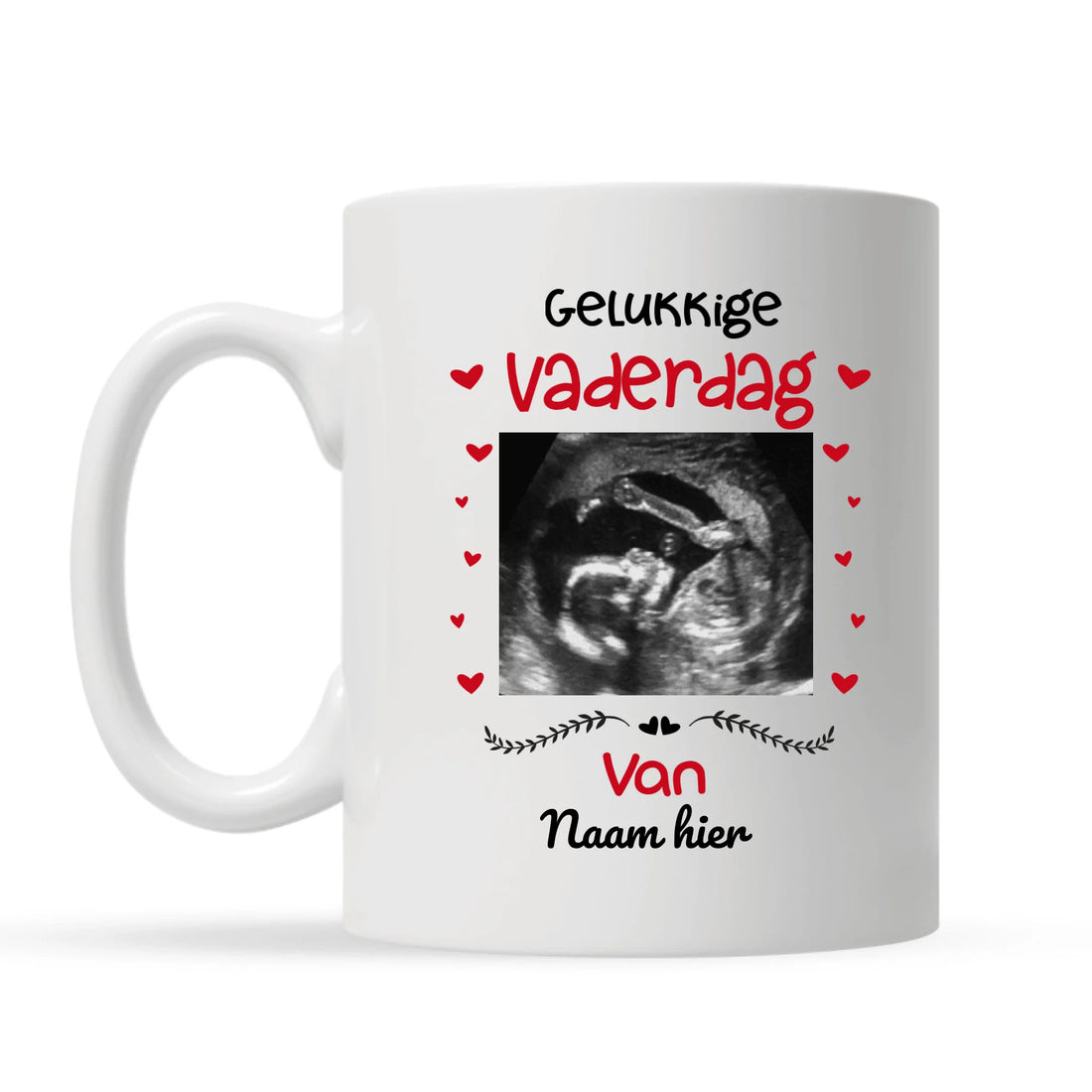 Gepersonaliseerd mok voor Papa | Gepersonaliseerd cadeau voor Vader | Gelukkige Vader dag