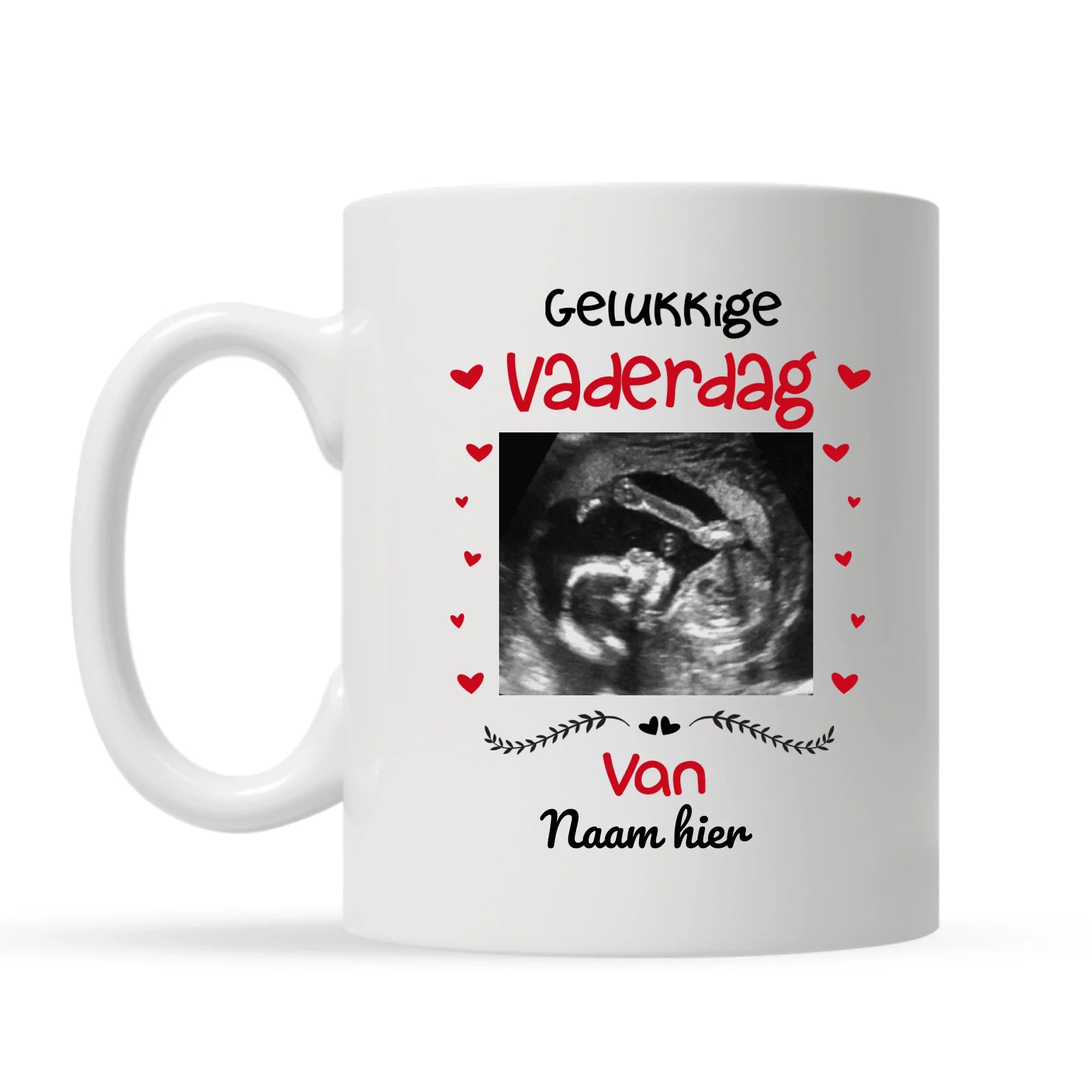 Gelukkige Vader dag | Gepersonaliseerd mok voor Papa | Gepersonaliseerd cadeau voor Vader