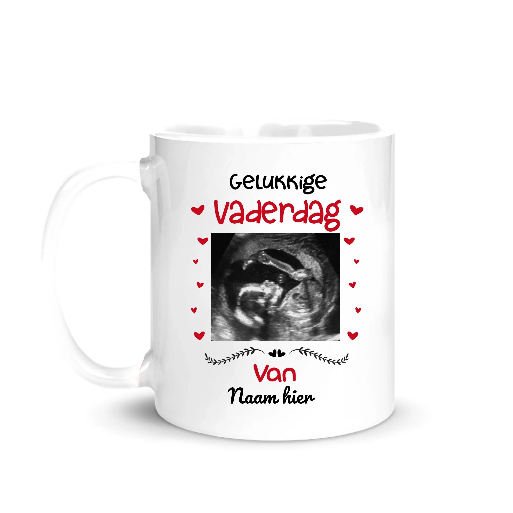 Gelukkige Vader dag | Gepersonaliseerd mok voor Papa | Gepersonaliseerd cadeau voor Vader