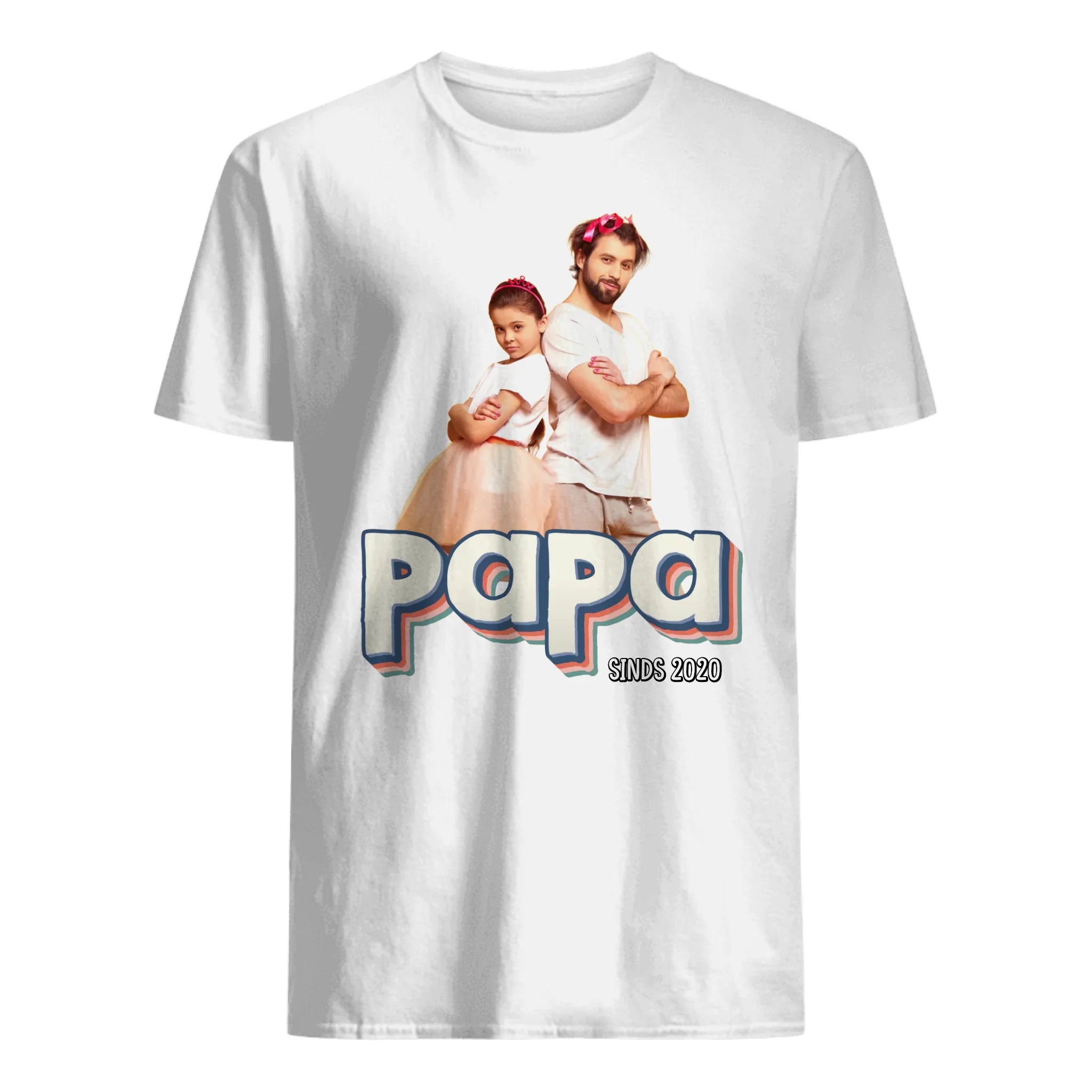 Papa Sinds | Gepersonaliseerd T-shirt voor Papa