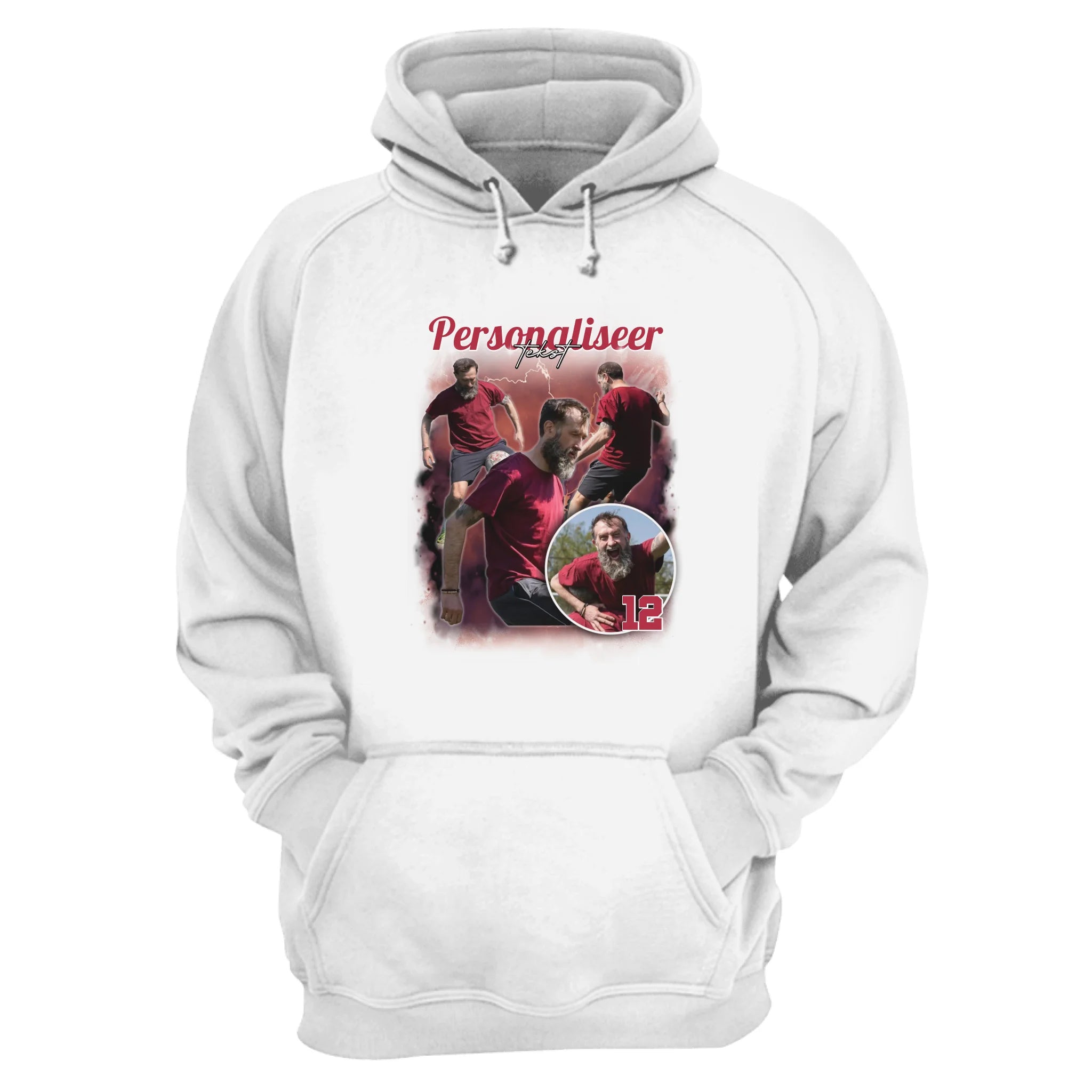 Football bootleg Sweatshirt | Gepersonaliseerd sweatshirt voor papa