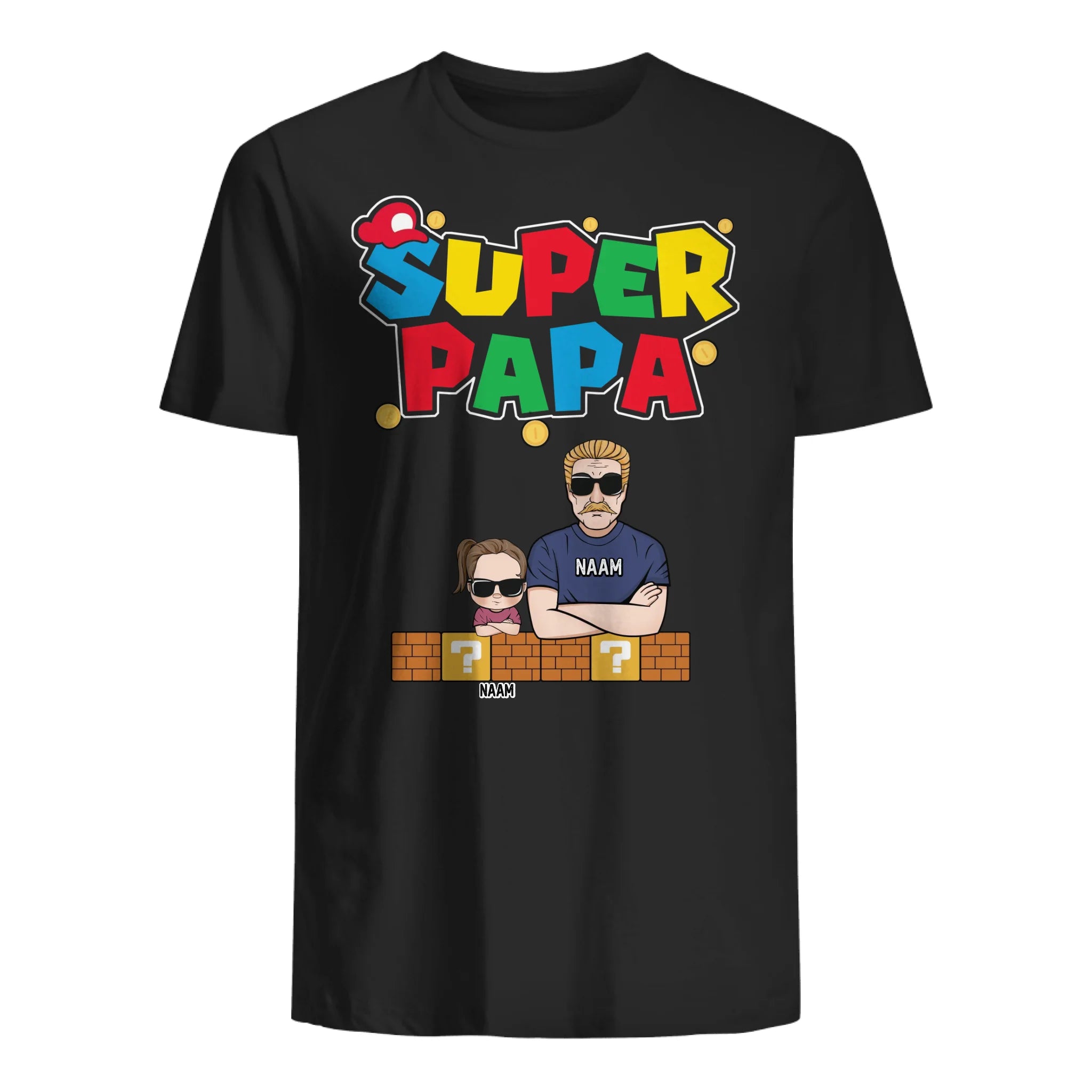 SuperPapa coole Sweatshirt | Gepersonaliseerd Sweatshirt voor Papa