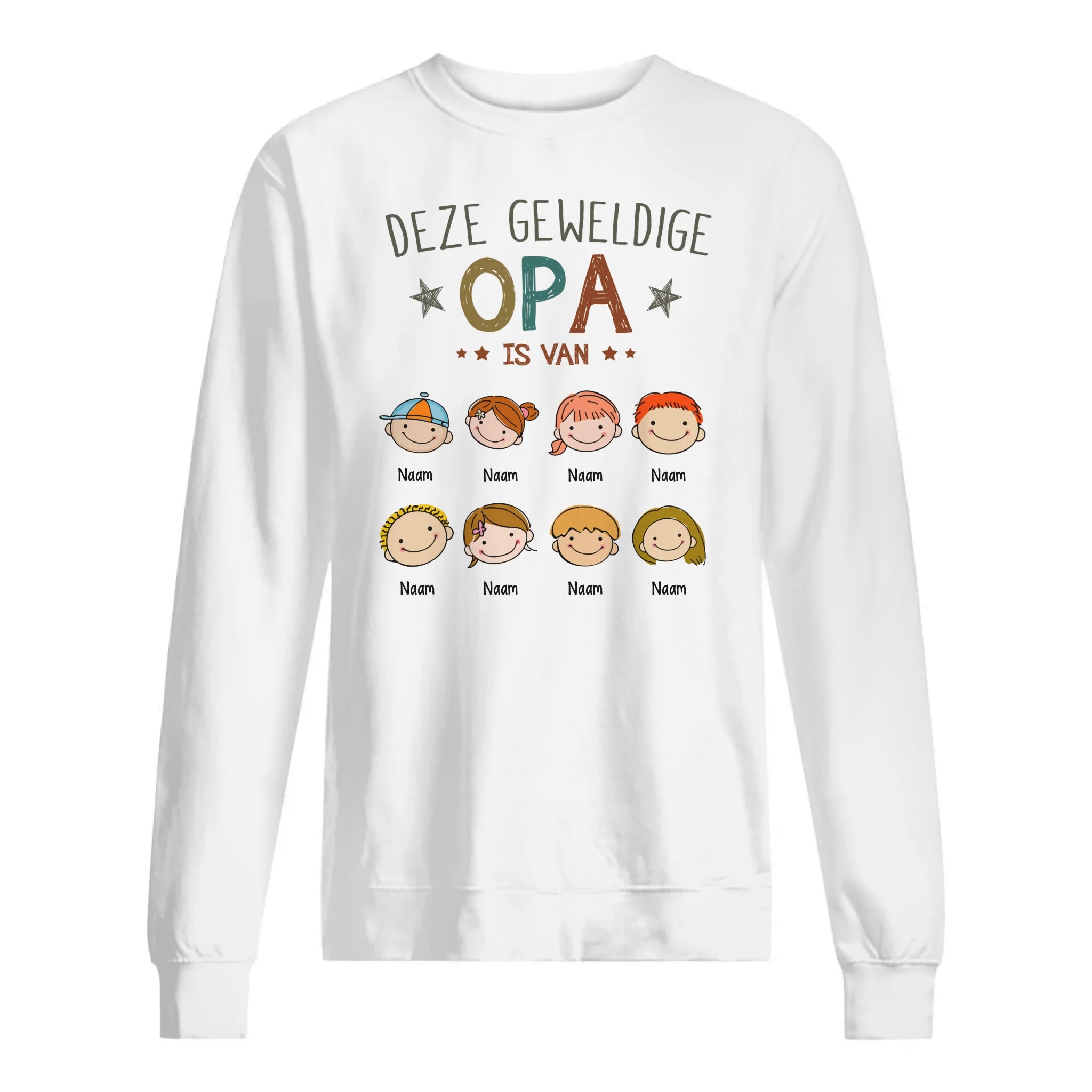 Deze Geweldige Vader Opa Is Van Sweatshirt | Gepersonaliseerd Sweatshirt voor Opa/Papa