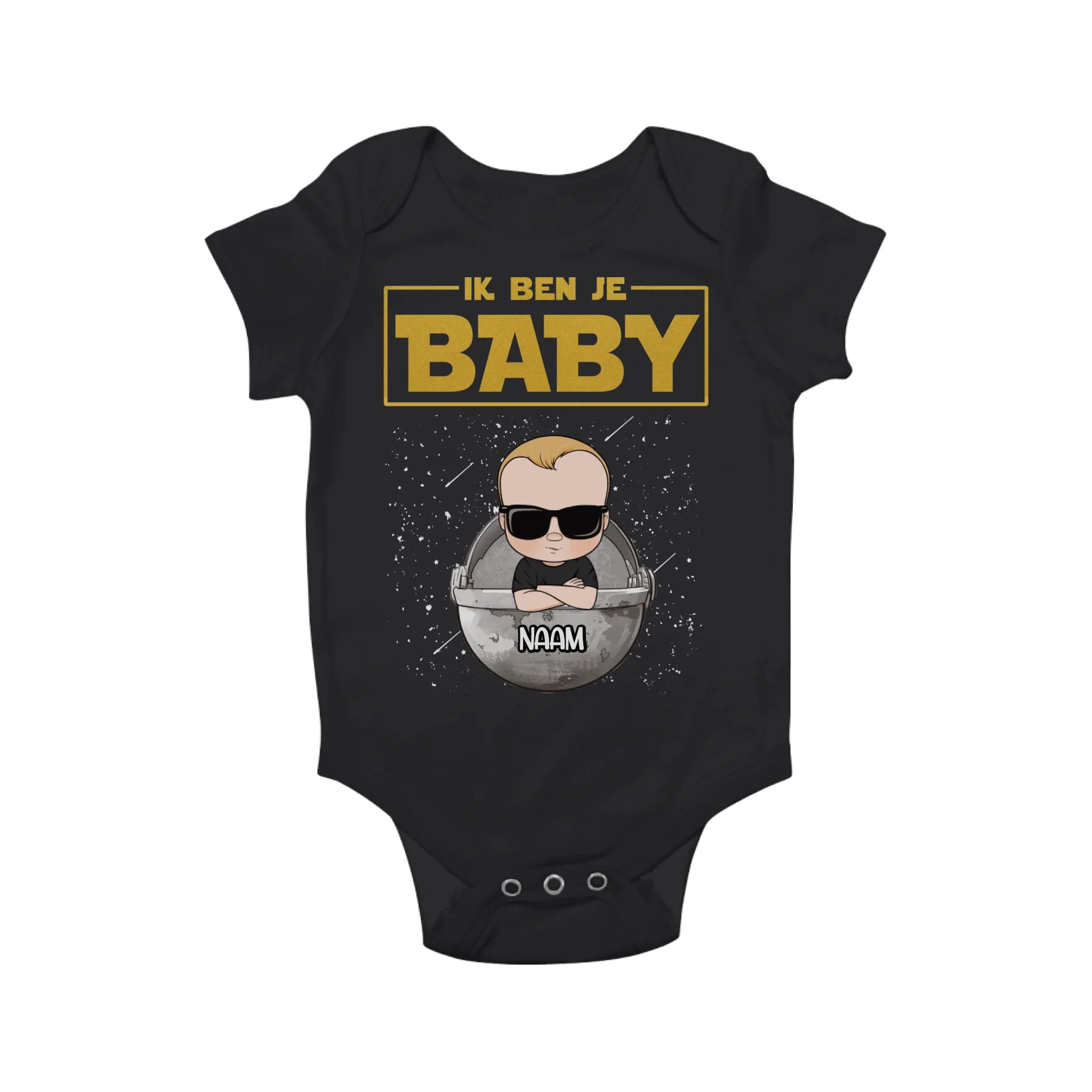 "Ik ben je Baby" | Bijpassend Babyrompertje voor Familie