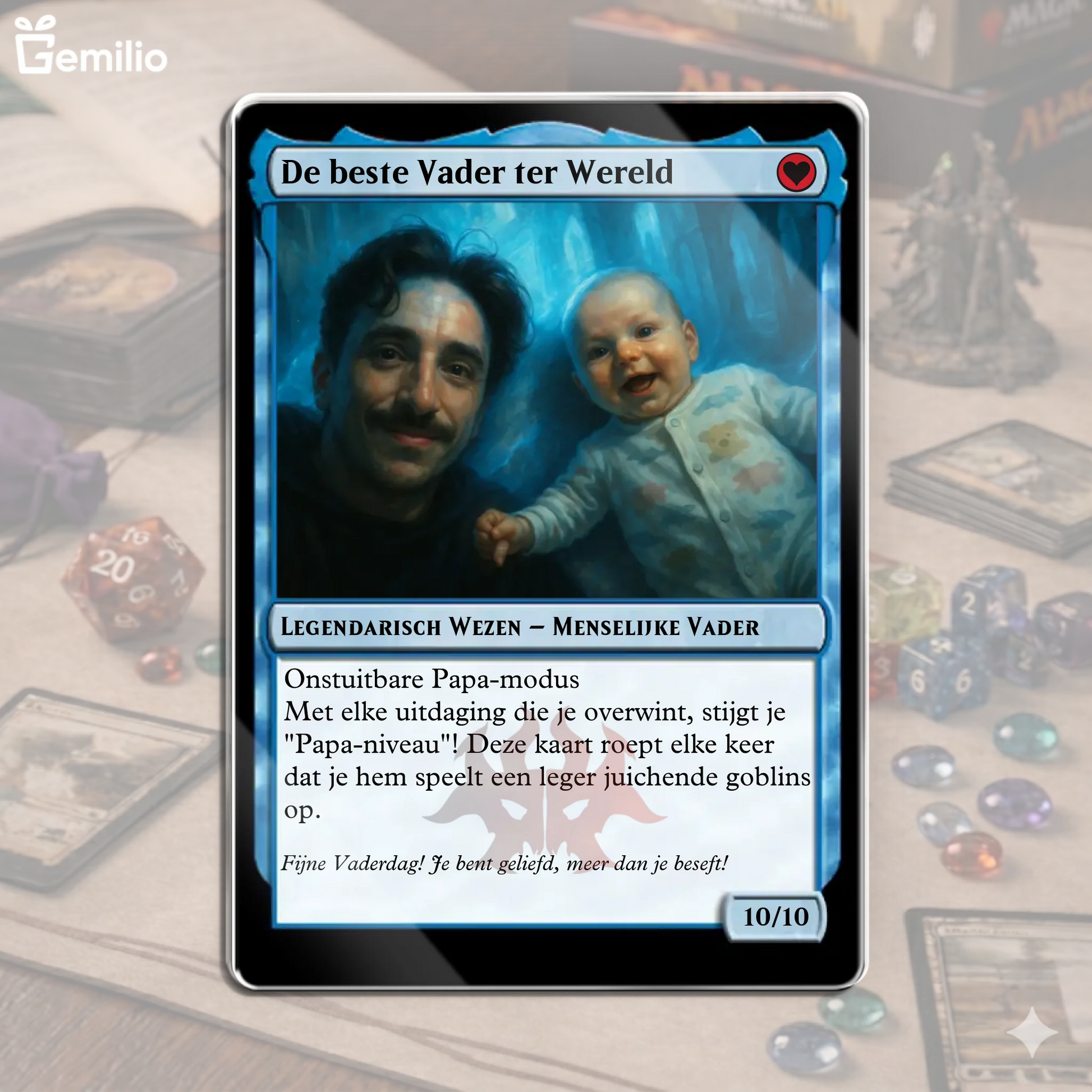 Acrylic card mockup TIB