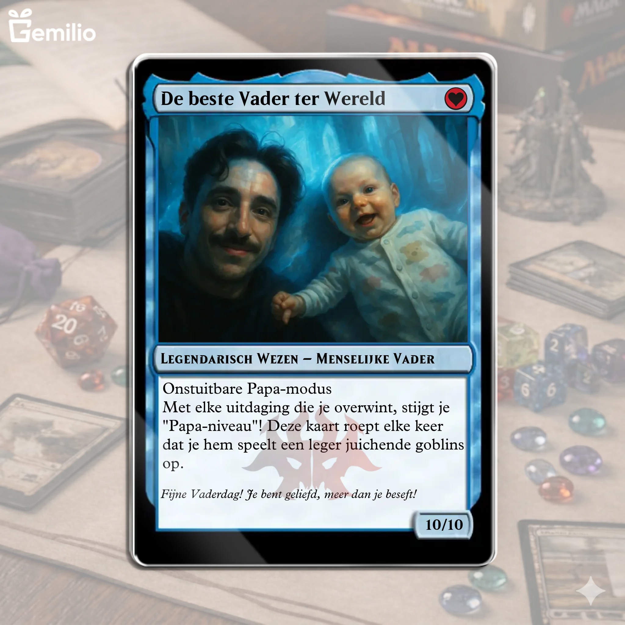Acrylic card mockup TIB
