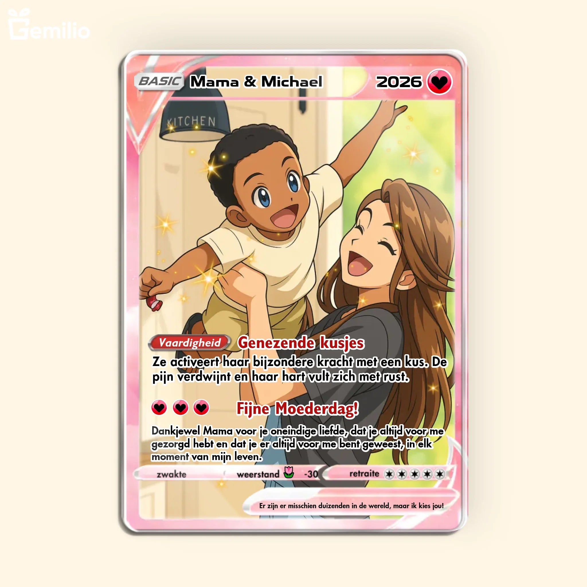 Acrylic card mockup TIB