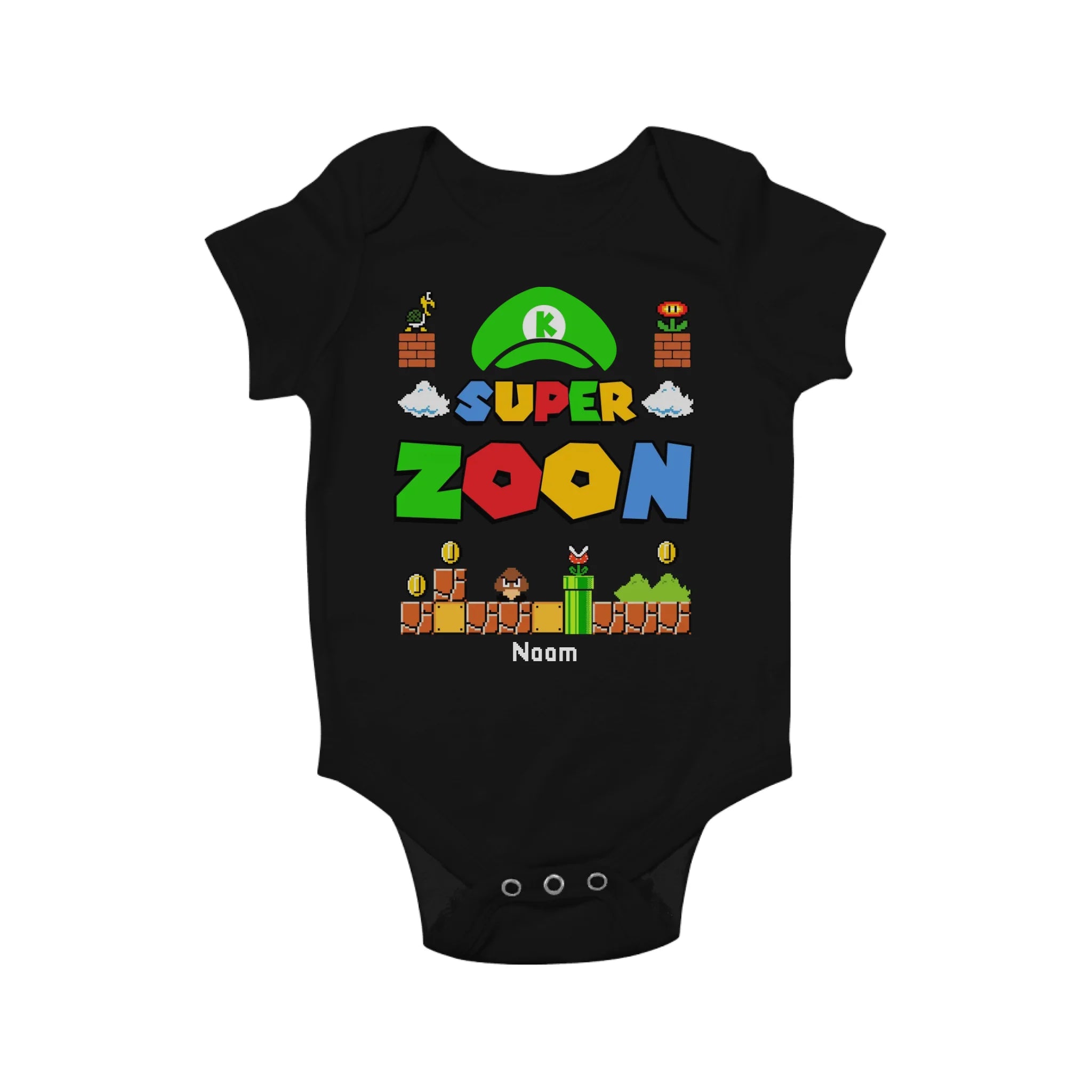 Gepersonaliseerd t-shirt voor Familie | Super Papa Super Zoon Super Dochter