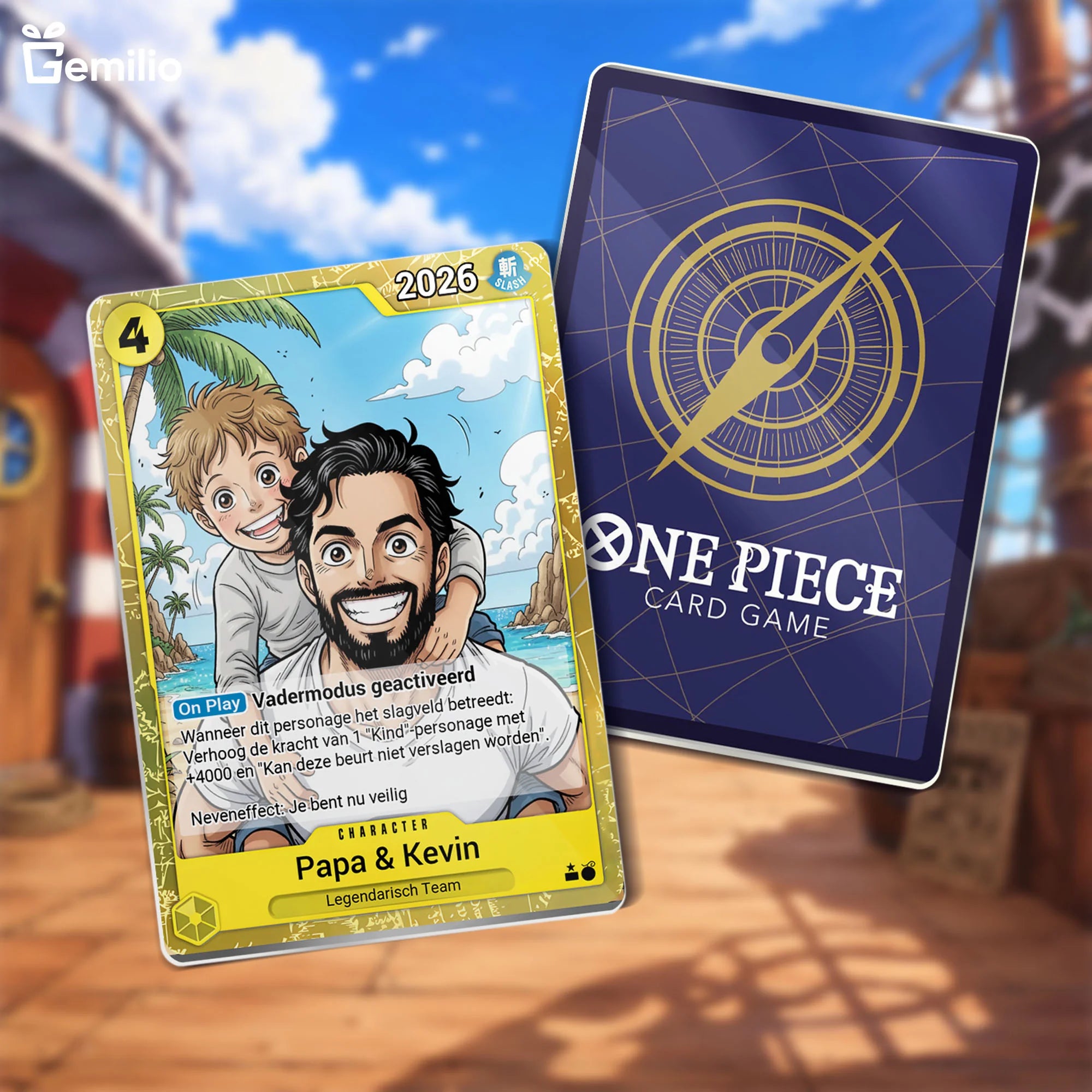 TCG Personage Kaart - Anime-stijl - Aangepaste Foto Acryl Kaart
