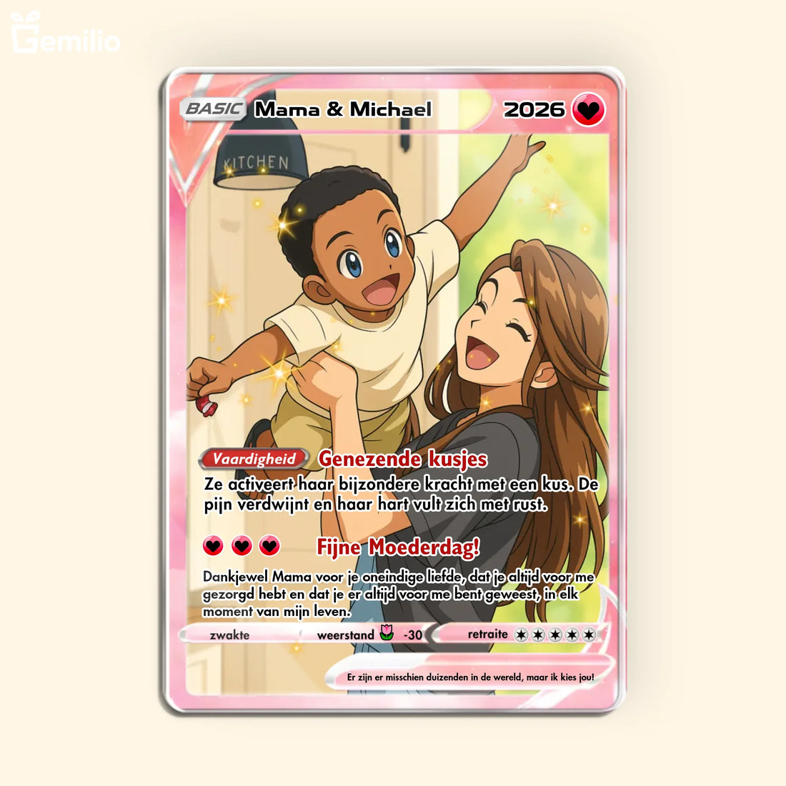Acrylic card mockup TIB