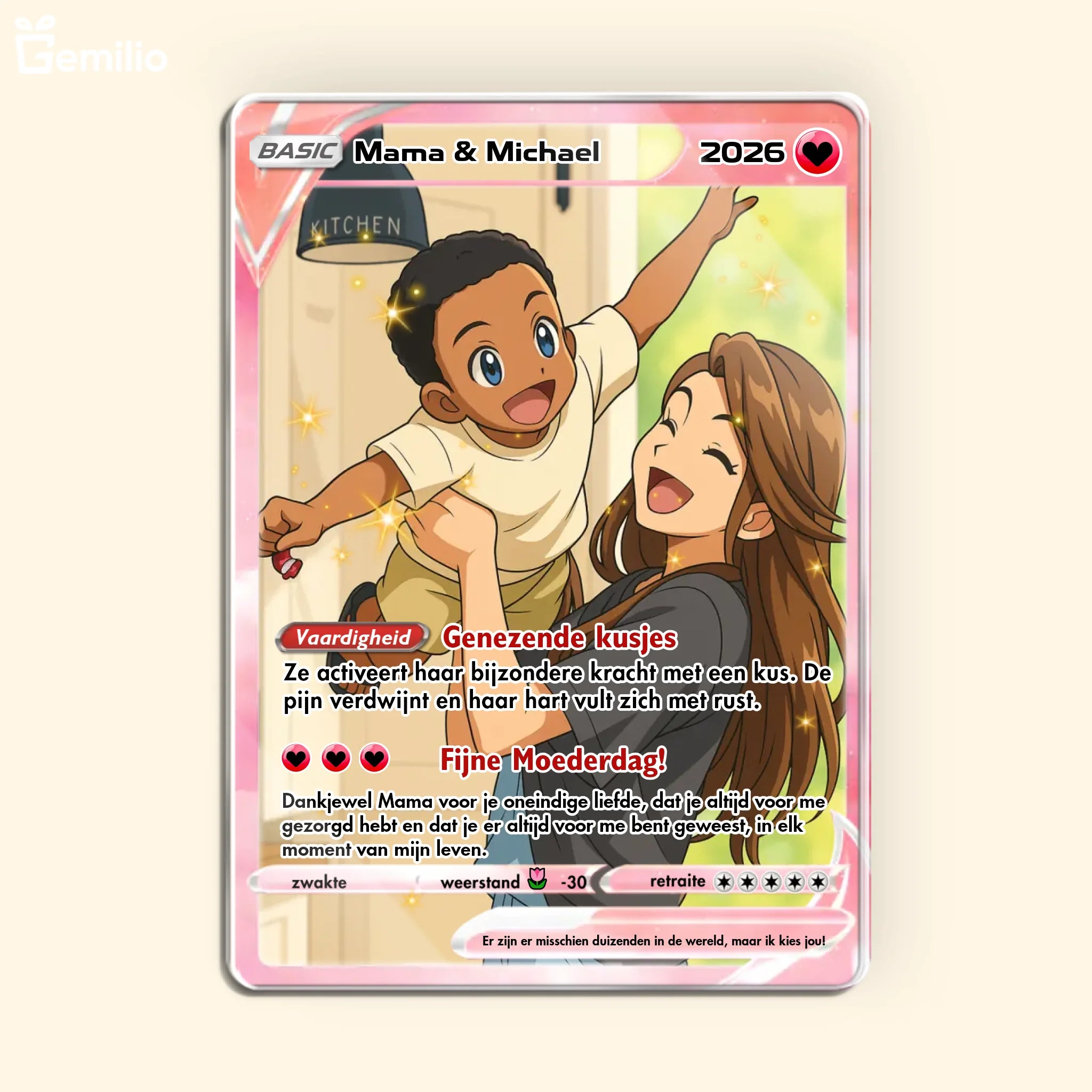 Acrylic card mockup TIB