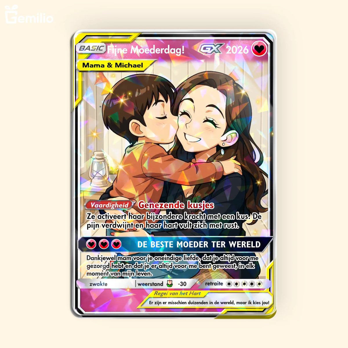Acrylic card mockup TIB