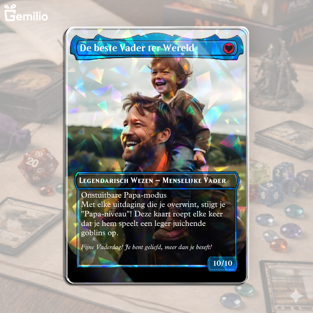 Acrylic card mockup TIB