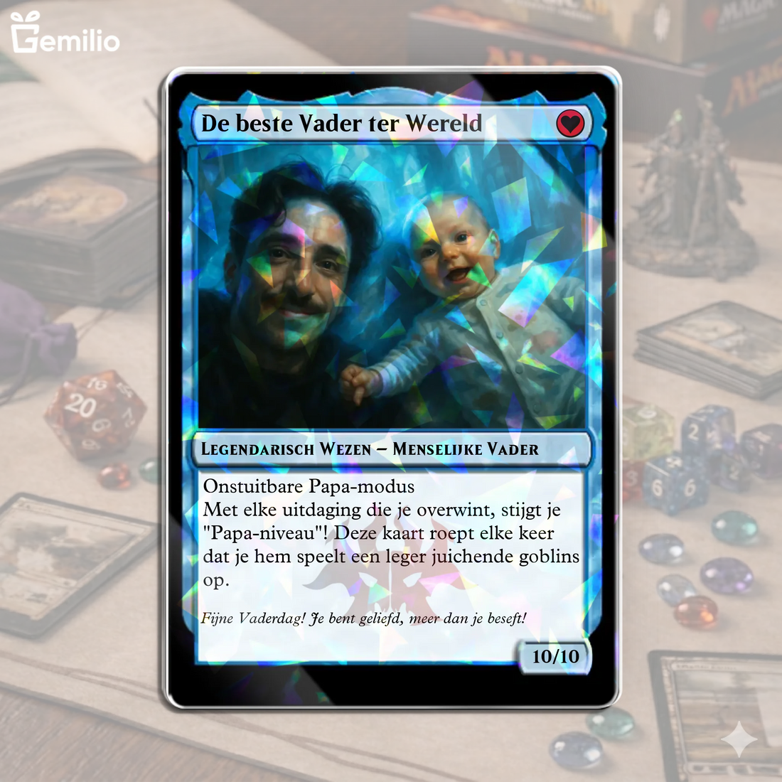 Acrylic card mockup TIB