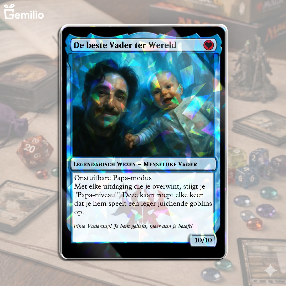 Acrylic card mockup TIB