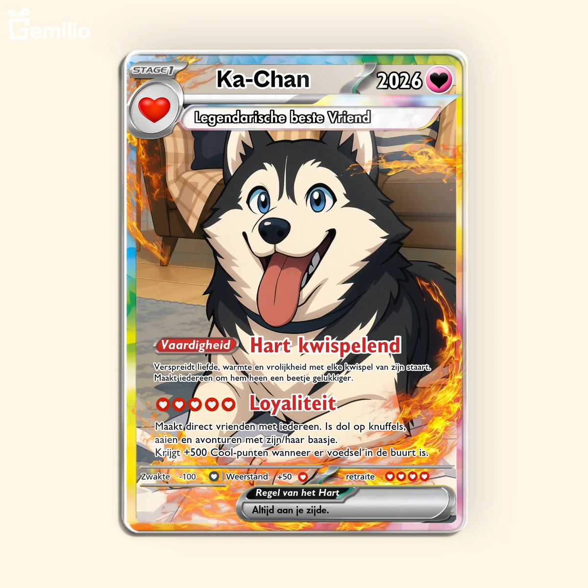 Acrylic card mockup TIB