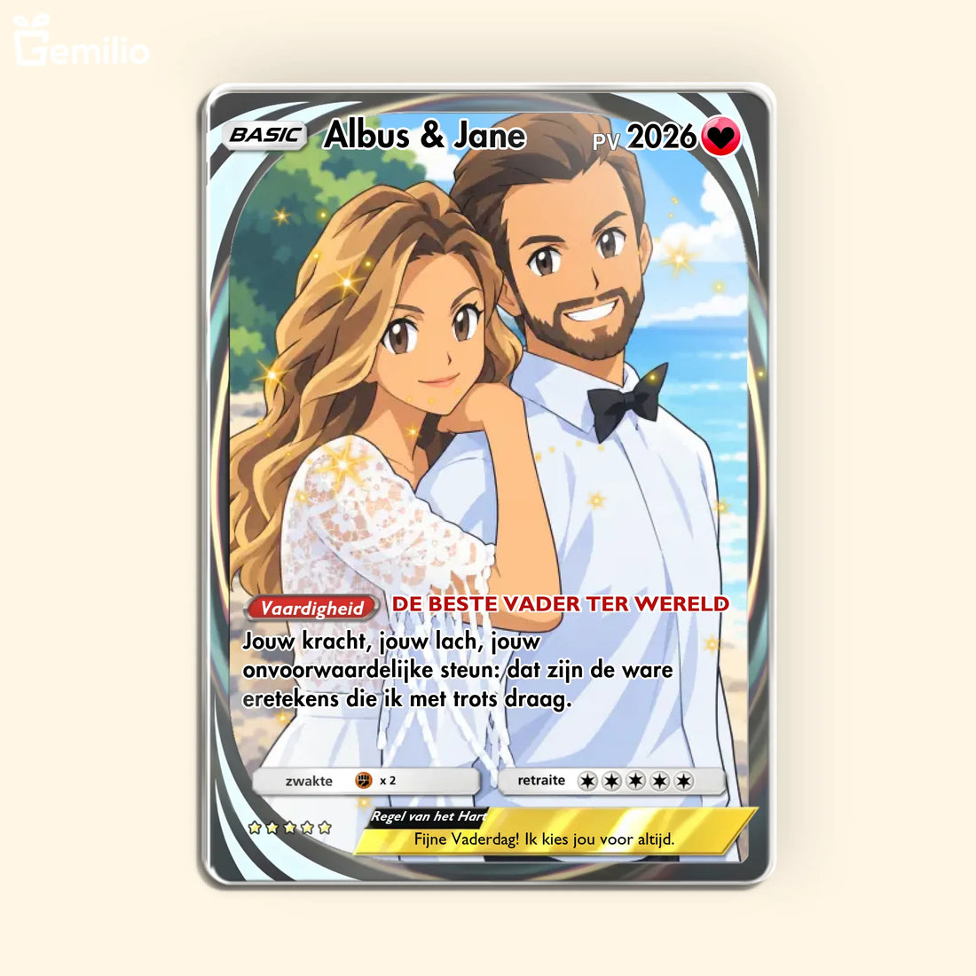 Acrylic card mockup TIB