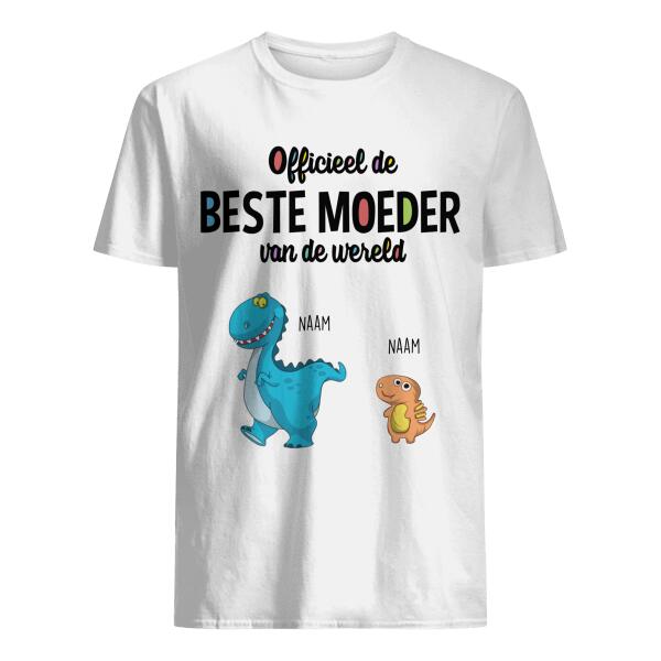 Personaliseerbaar T-shirt Voor Mama Beste Moeder