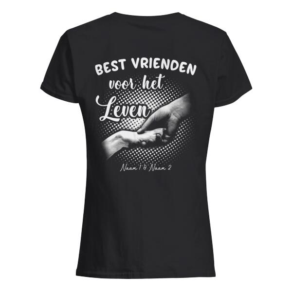 Personaliseerbaar T-shirt Voor Hondenliefhebber Best Vrienden Voor Het Leven