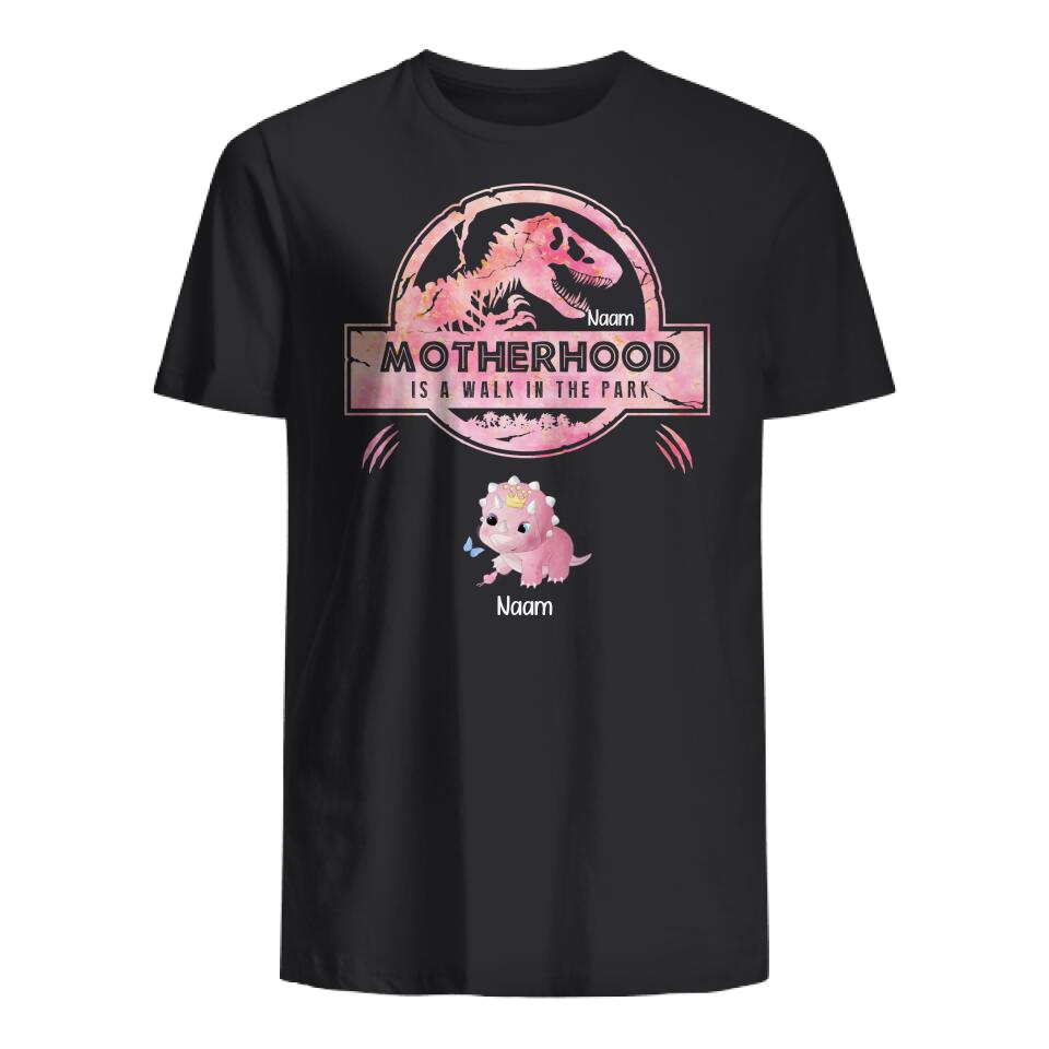 Personaliseerbaar Unisex T-shirt Voor Mama Motherhood