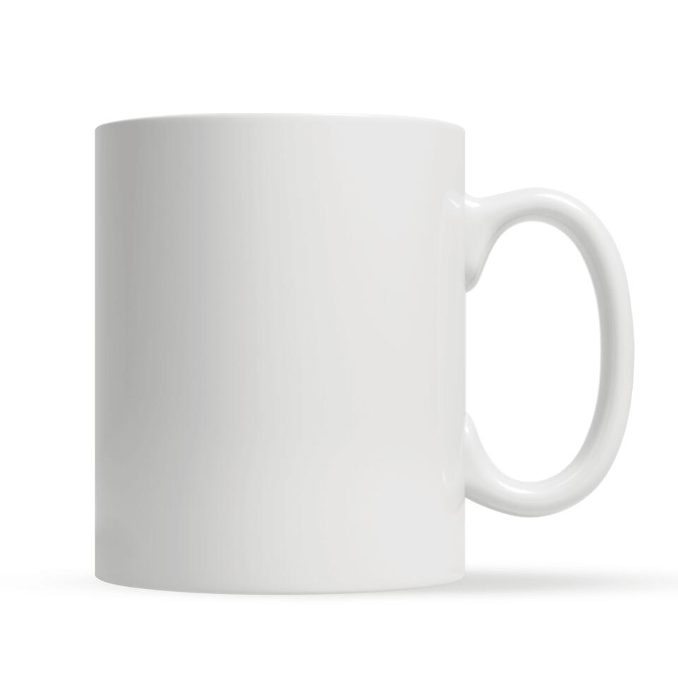 Personaliseerbaar Witte Mok Voor Koppel Minnaar Maak Je Geen Zorgen Lieverd