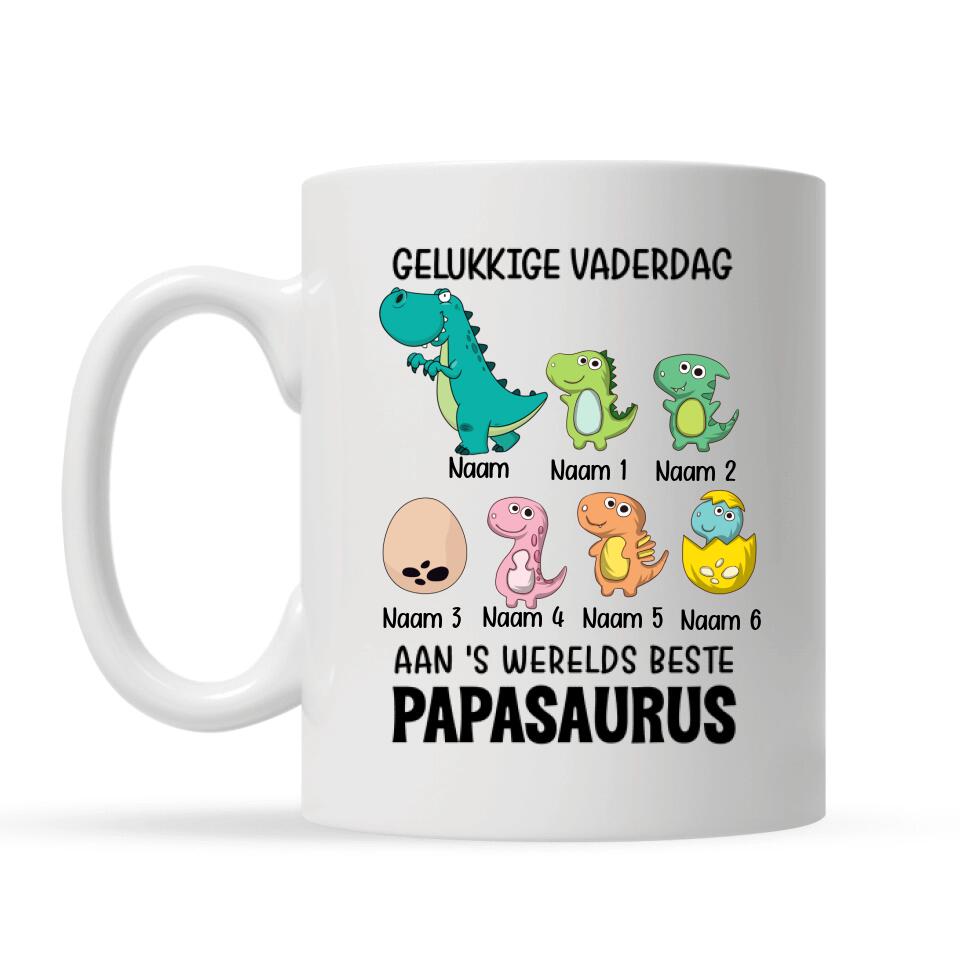 Gepersonaliseerd mok voor Papa| Gepersonaliseerd cadeau voor Vader| Gelukkige Vaderdag