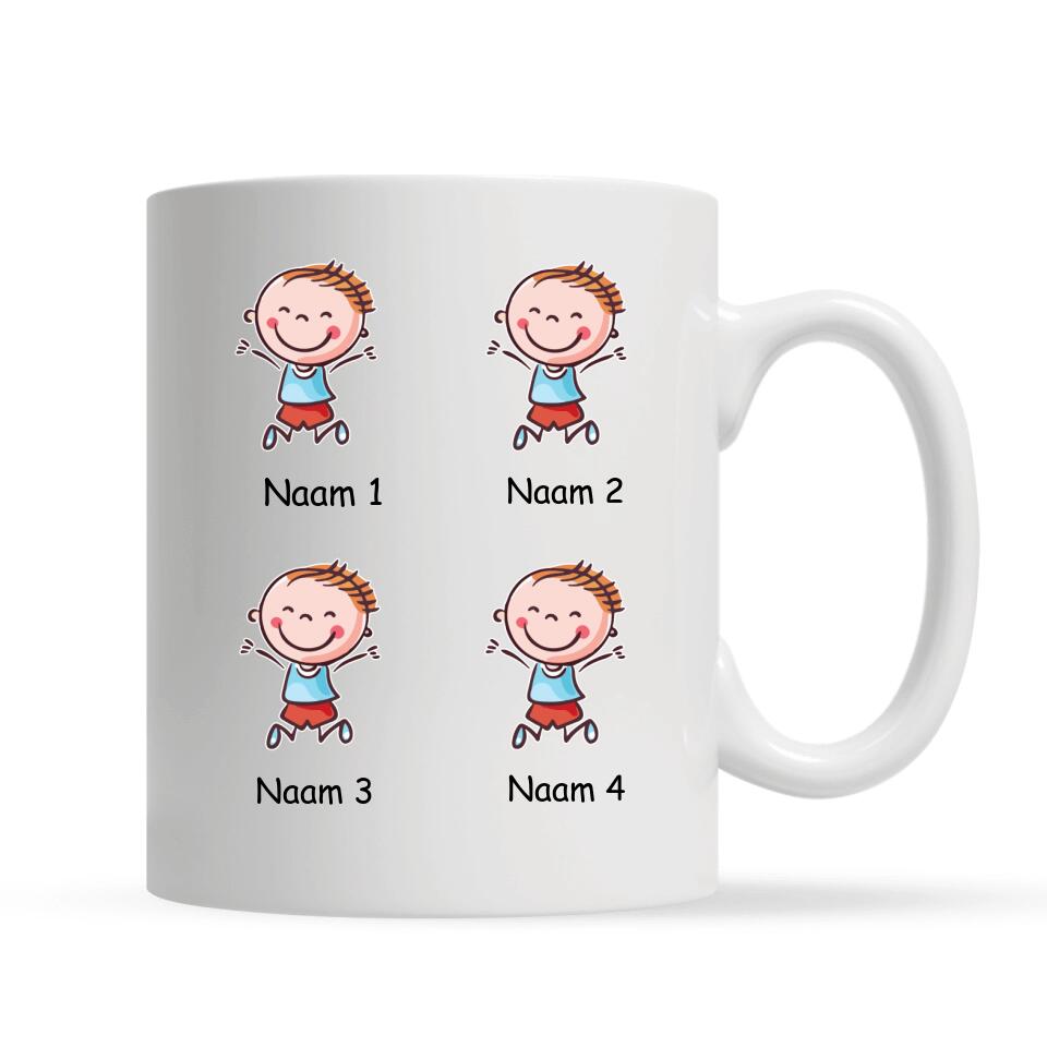 Gepersonaliseerd mok voor Oma | Gepersonaliseerd cadeau voor Grootmoeder | Alleen De Beste Moeders Worden Gepromoveerd Tot Oma